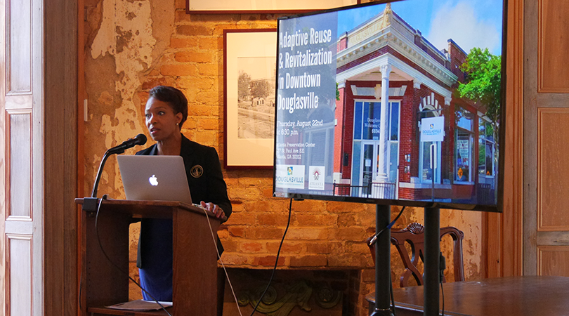 Mayor Rochelle Robinson Speaks to Atlanta Preservation Center - 1