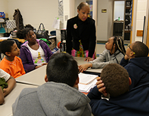 Mayor at North Douglas Elementary School