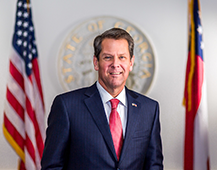 Governor Brian Kemp 217x170