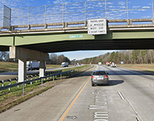 Liberty Rd Bridge ground level 217x170