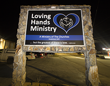 Loving Hands Ministry Sign