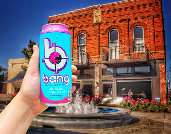 Welcome Bang energy drink