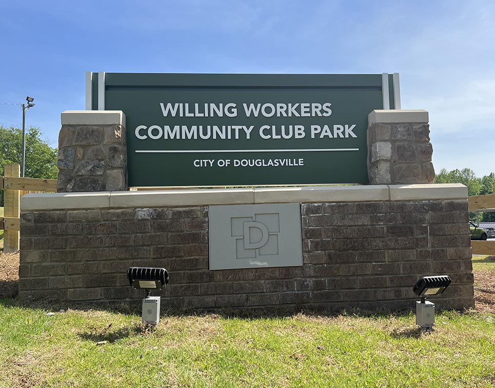 Willing Workers Sign - Square