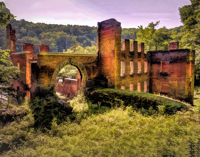 Vibrant Ruins-Sweetwater Creek State Park-Donna Taylor