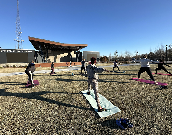 Yoga on the Green